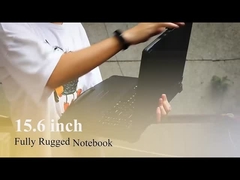 Robuste 15,6-Zoll-Laptop-Computer mit zwei Akkus für die Industrie