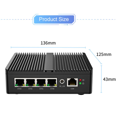 kaufen Lüfterloser eingebetteter Computer Mini-PC N5105 DDR4-Unterstützung 4k HD-Mini-PC Hochleistungs-Win10 Lüfterloser Mini-PC online manufacture