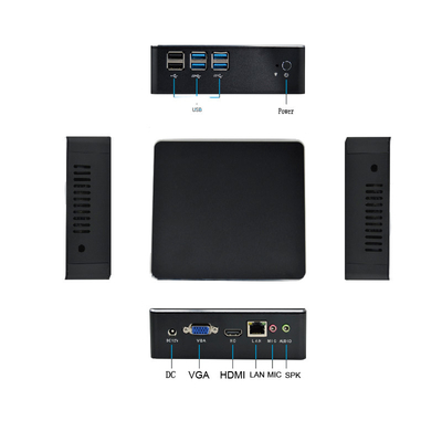 kaufen Sunspad NUC i3 4500U Intel Core Grafikkarte win10 i5 4200U MINI PICE/SB2.0/3.0/ Barebone PC tragbarer Mini-PC online manufacture