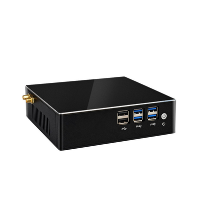 kaufen Core i7 10510U i5 10210U Mini-PC i3 ​​10110U 4K Dual-Lan-Barebone-Desktop-Computer mit Win10 pro Linux WiFi Typ-C online manufacture