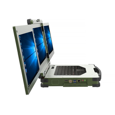 kaufen Multifunktionaler, robuster PC-Laptop, tragbar, 3 Bildschirme mit Touchscreen online manufacture