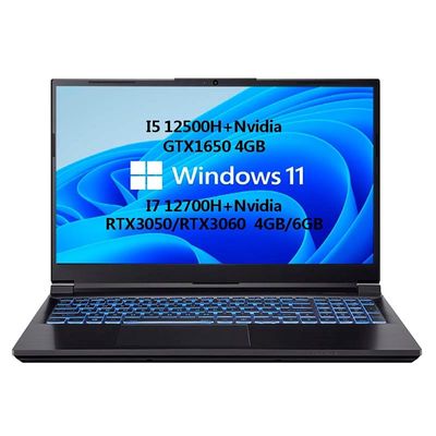 kaufen 12th Gen Gaming Laptop mit GTX1650 4GB Grafikkarte und Core I5 12500H oder I7 12700H Prozessor online manufacture