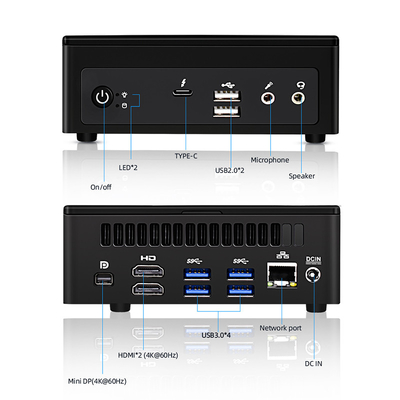 kaufen 11. PC-RAMs DDR4 NVME GEN CPU Mini Desktop Computer Tiger Lake i71165G7 11. Anzeigen-Hafen online manufacture