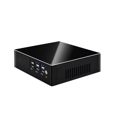 Sunspad Mini PC Core I3 10110U Win 11 Wandmontierter Desktop 2 LAN und 2 HD-MI 4K Display Gaming Mini PC Compute