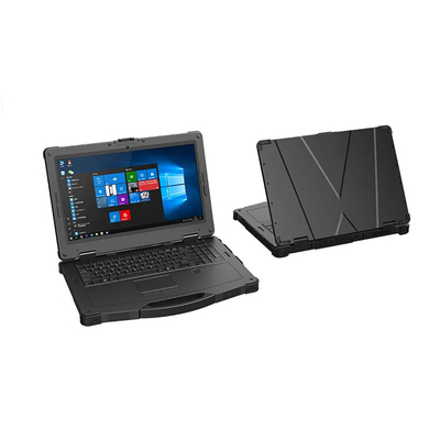 Robuste 15,6-Zoll-Laptop-Computer mit zwei Akkus für die Industrie