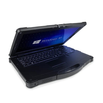 Robustes 15,6-Zoll-Militär-Toughbook Intel I5 I7 Win 10 Industrial IP65