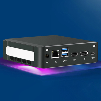 4K gab 8G/256GB Prozessor-Doppelanzeigen-Unterstützung SSD Mini Desktop Computer I7 aus